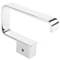 Toilet Paper Holder, Square, Polished Chrome